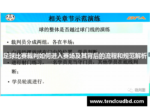 足球比赛裁判如何进入赛场及其背后的流程和规范解析